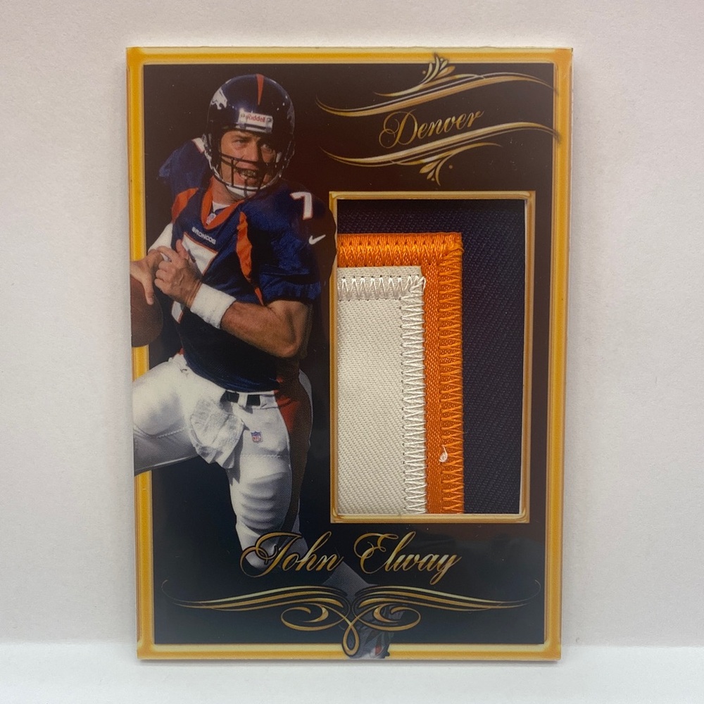 John Elway Broncos Custom Jersey Card (070)